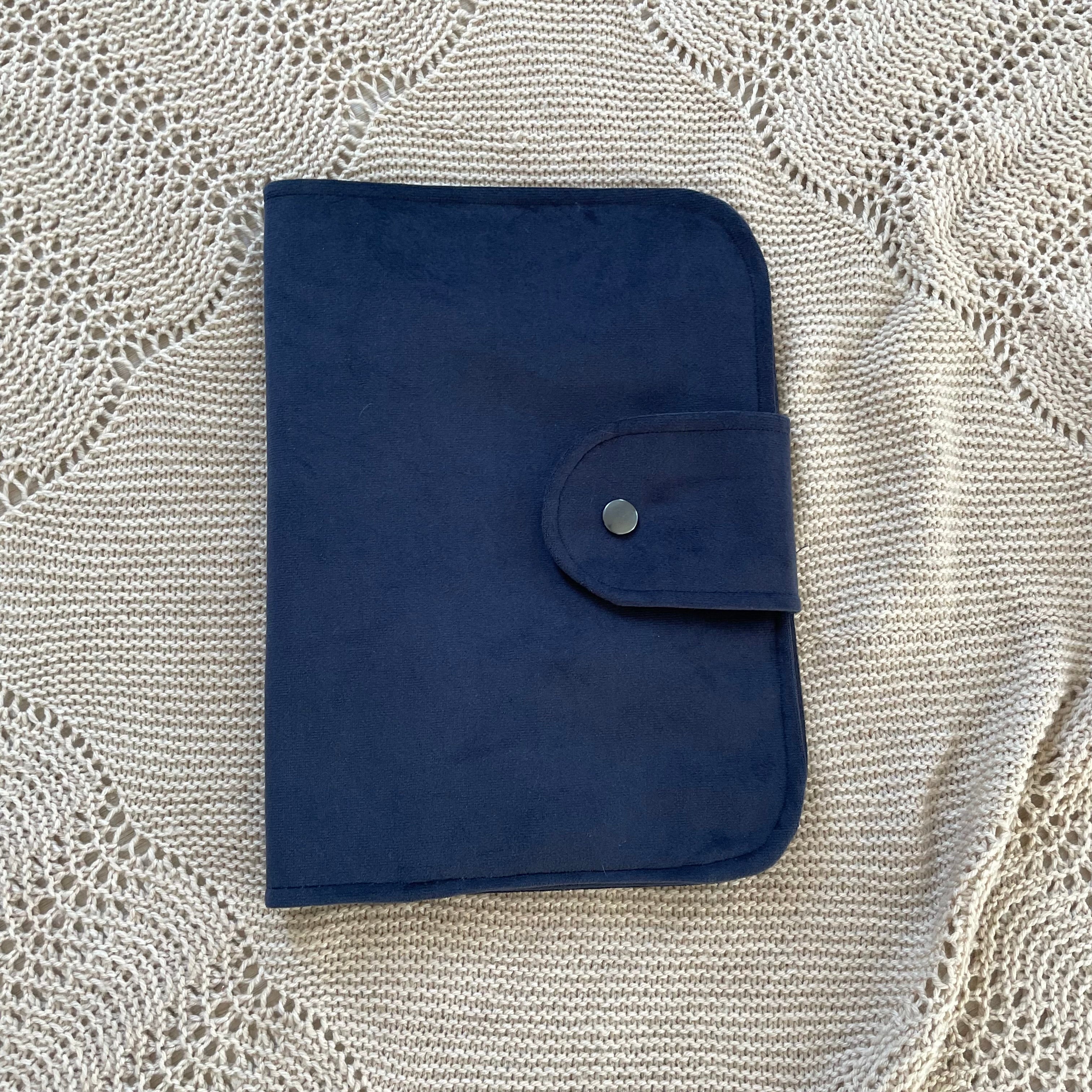 Mørkeblå velour
