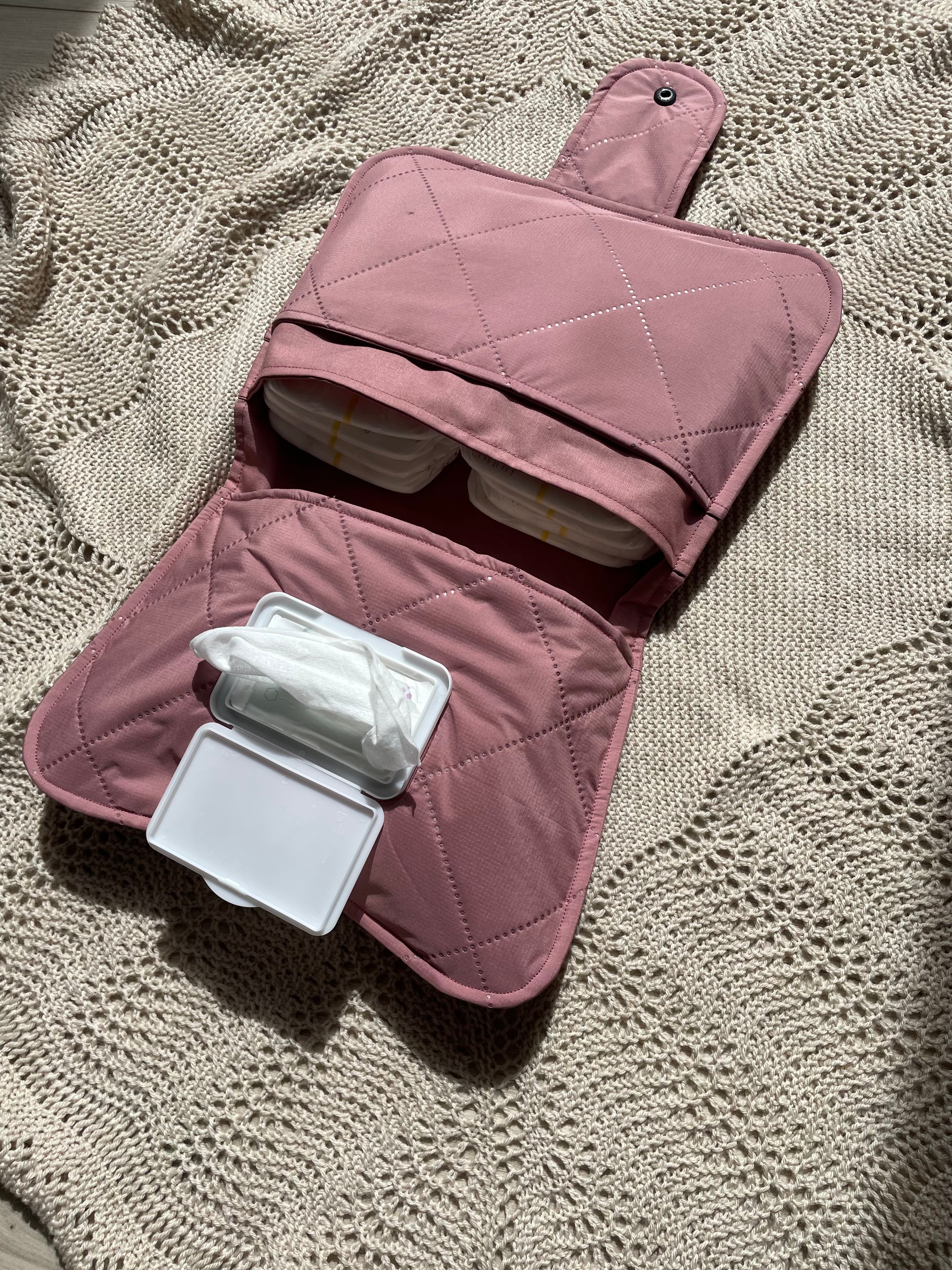 Quiltet rosa