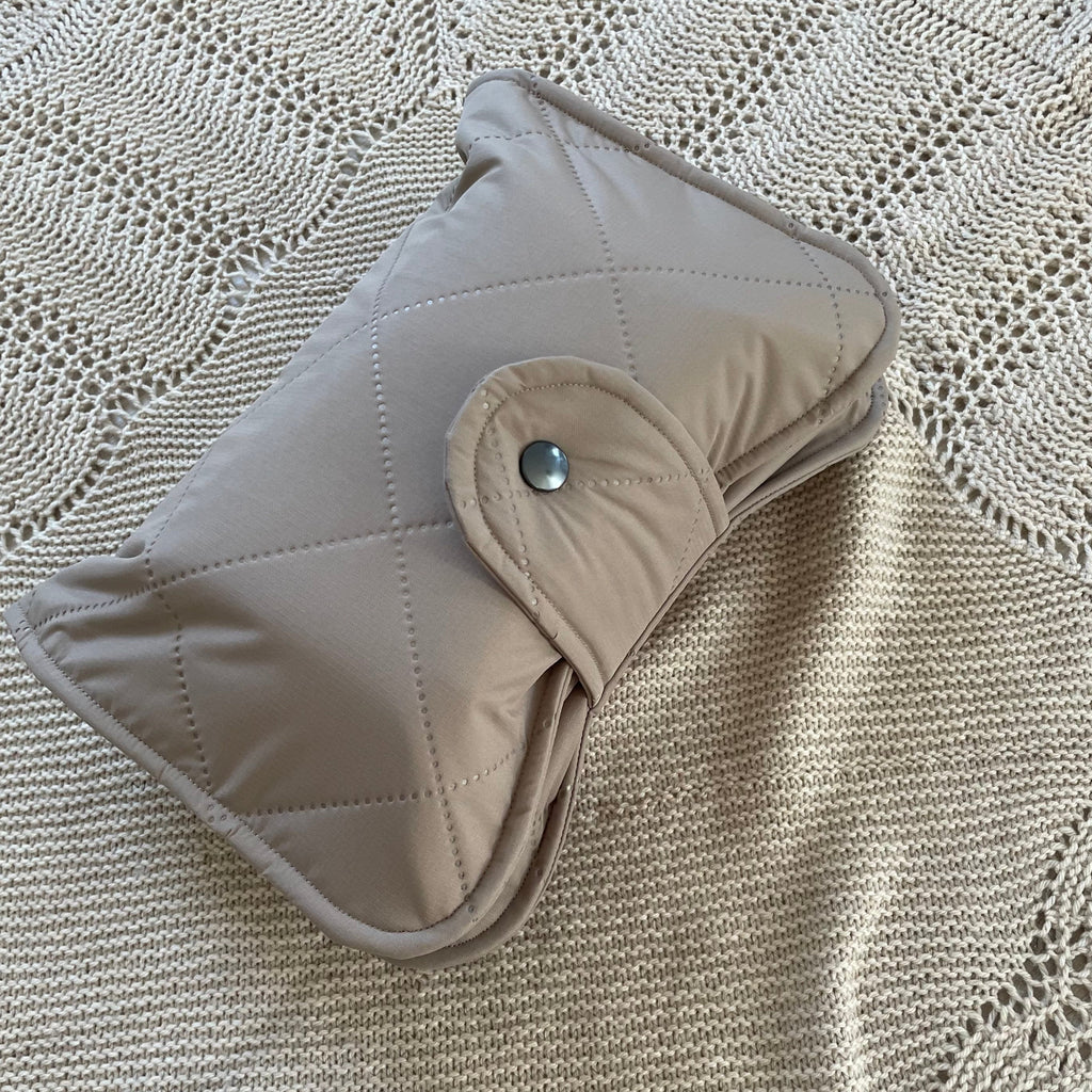 Quiltet beige