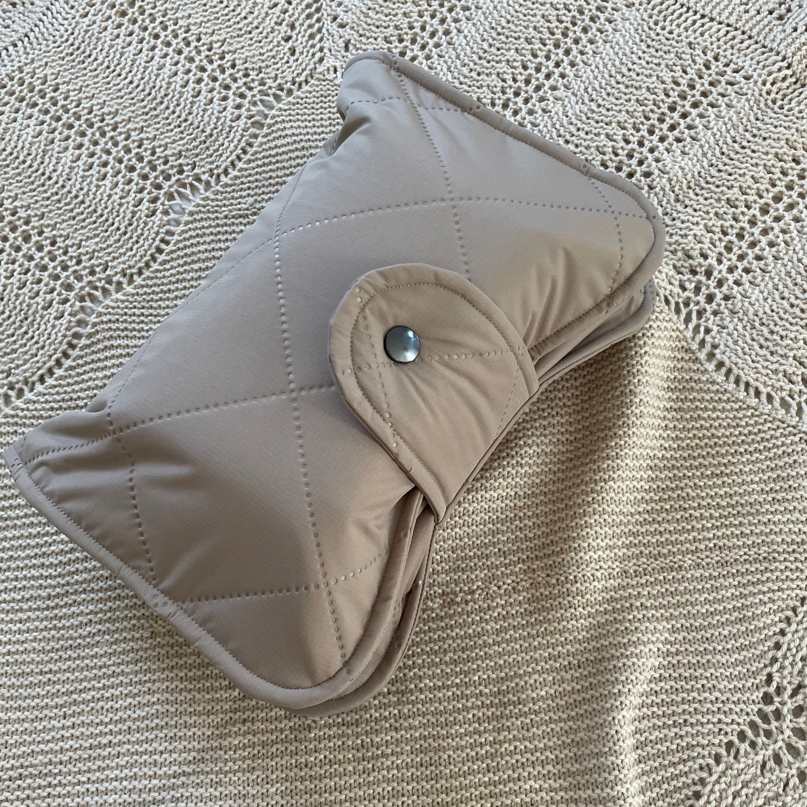 Quiltet beige