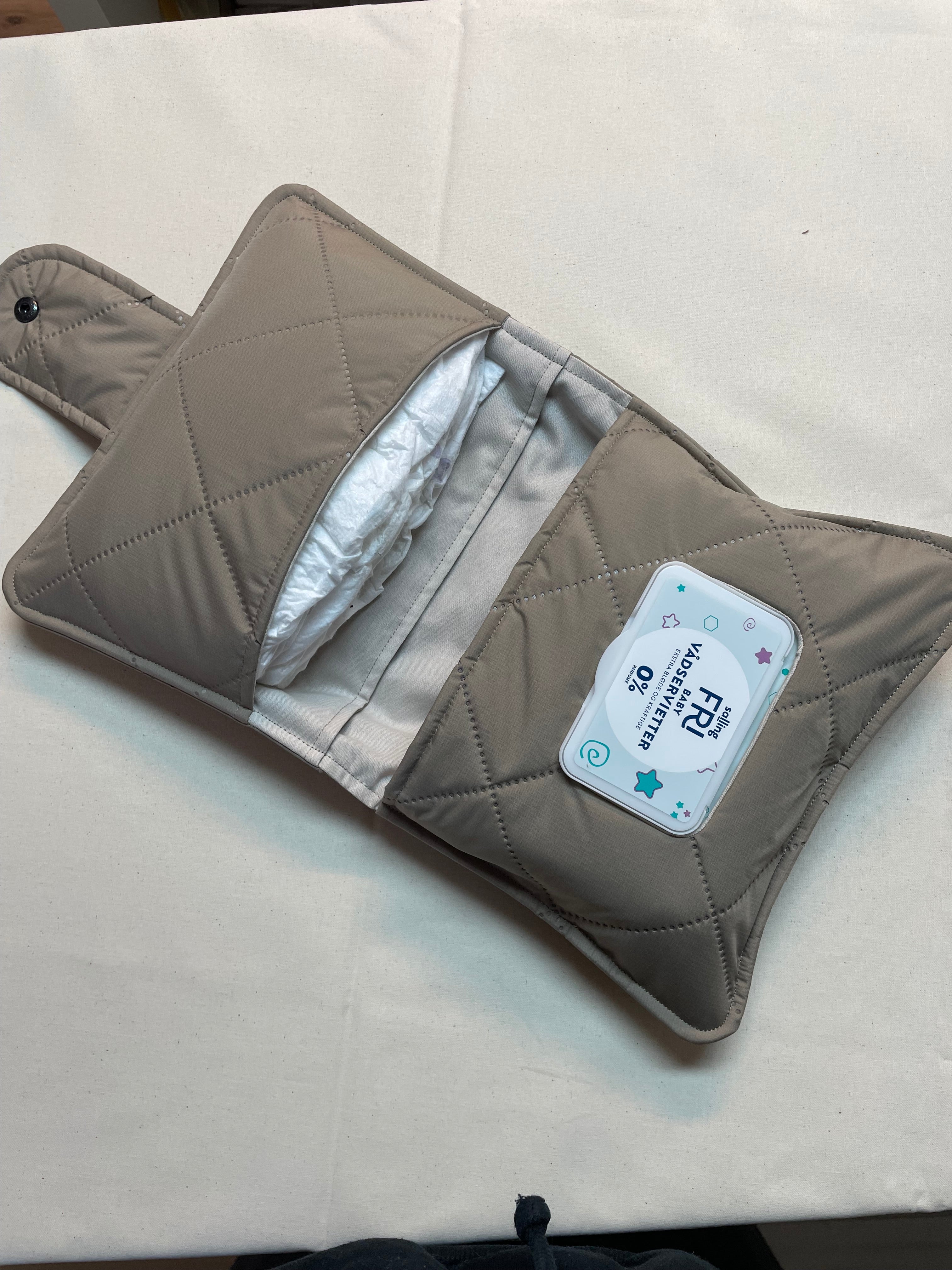 Quiltet beige